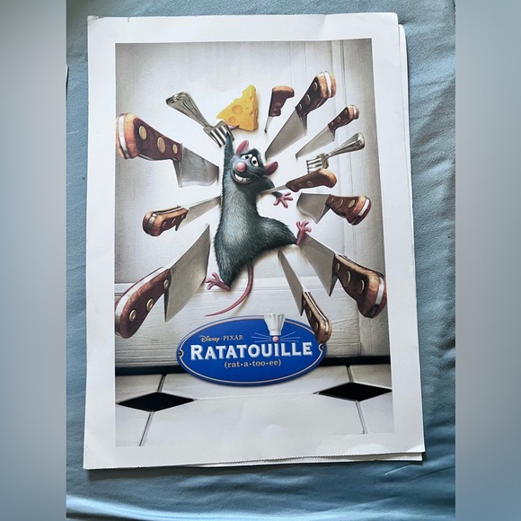 Disney Pixar Posters from 2015 Walt Disney Calendar EUC CLASSIC POSTERS - Picture 13 of 14